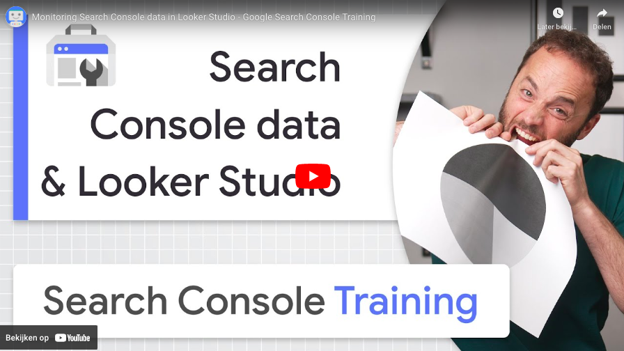 How to monitor Search Console data in Looker Studio?