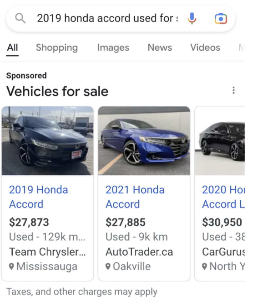 Vehicle Ads out of beta?