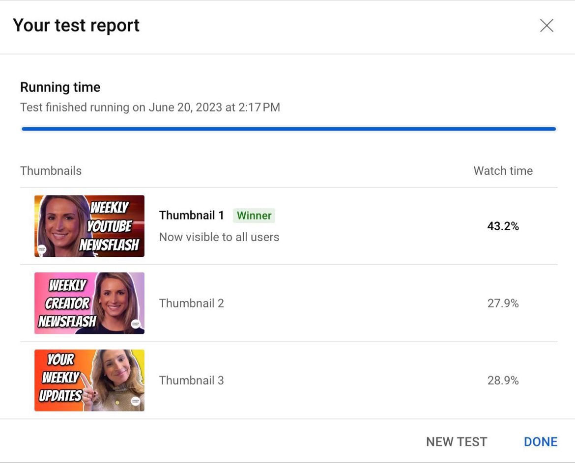 YouTube A/B Testing for Thumbnails is coming!