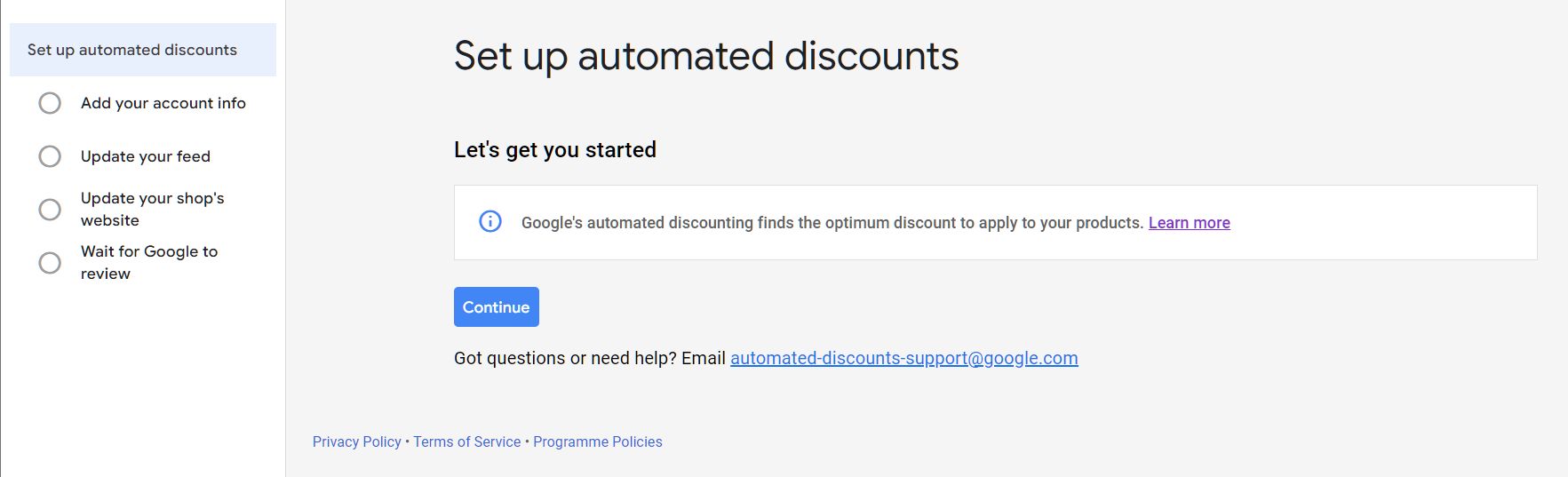 Automated discounts