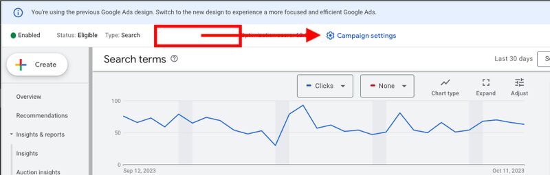 New button Google Ads!