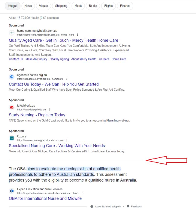 Testing Line Google Ads