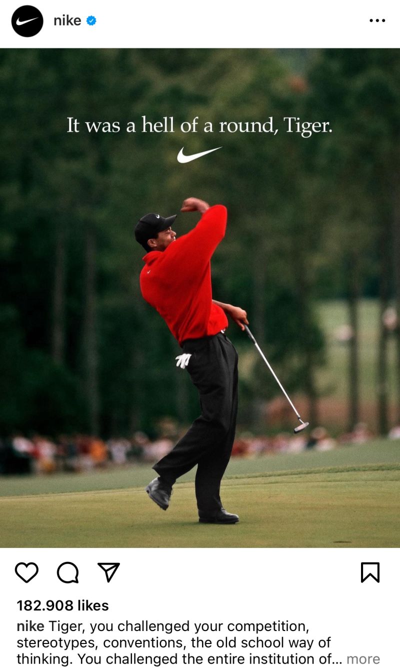 Nike’s Breakup with Tiger Woods