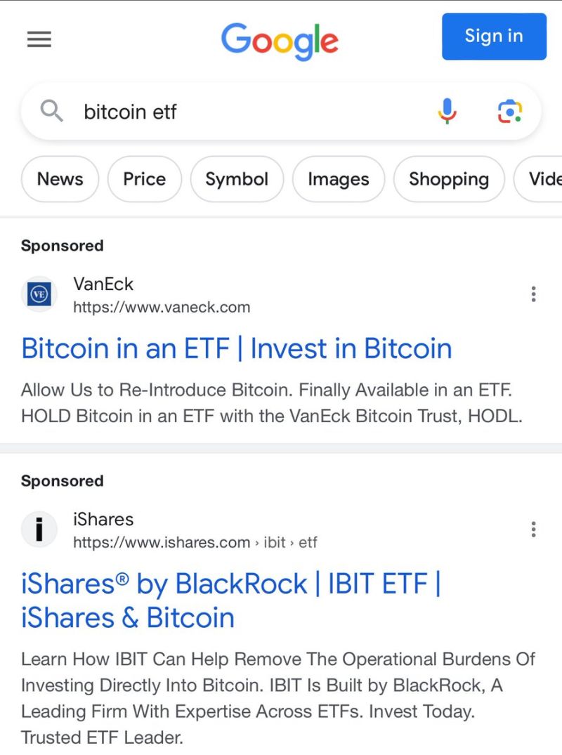 Bitcoin Ads are live!