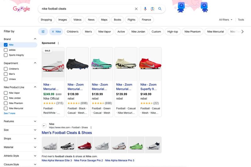 Google SERP update