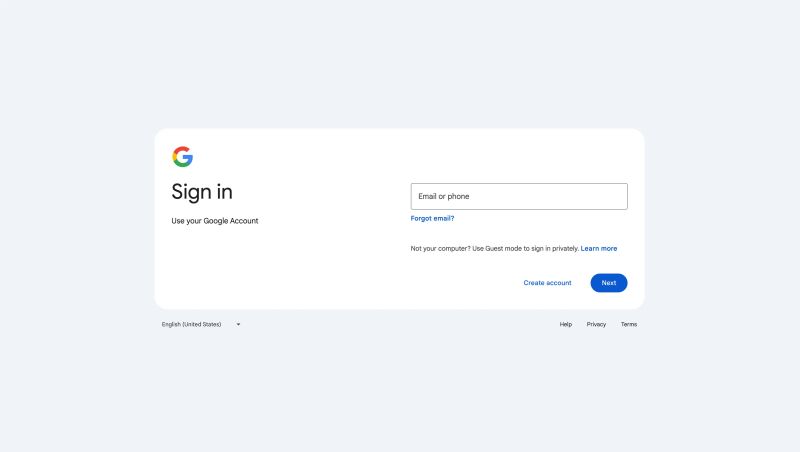 Google’s new sign-in page is now live!