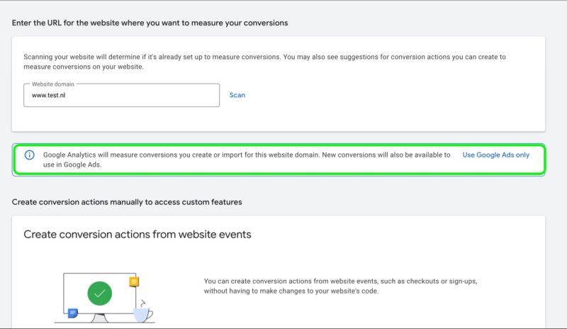 Use this CTA for conversion tracking or lose insights!