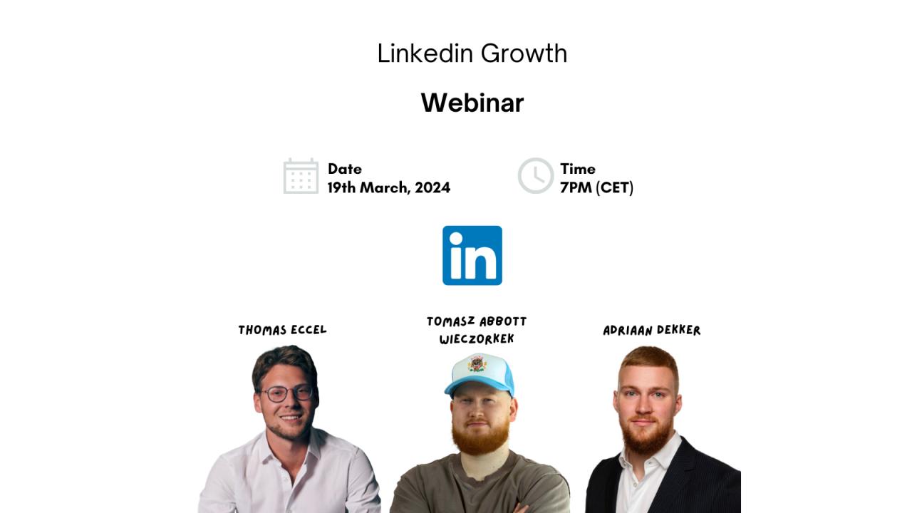 LinkedIn Growth Webinar