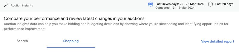 Google’s Pmax Auction Insights