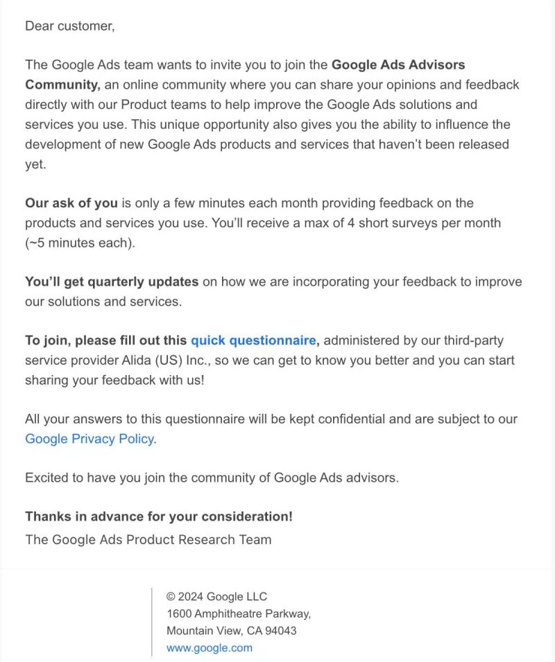 Google Ads Advisors Community