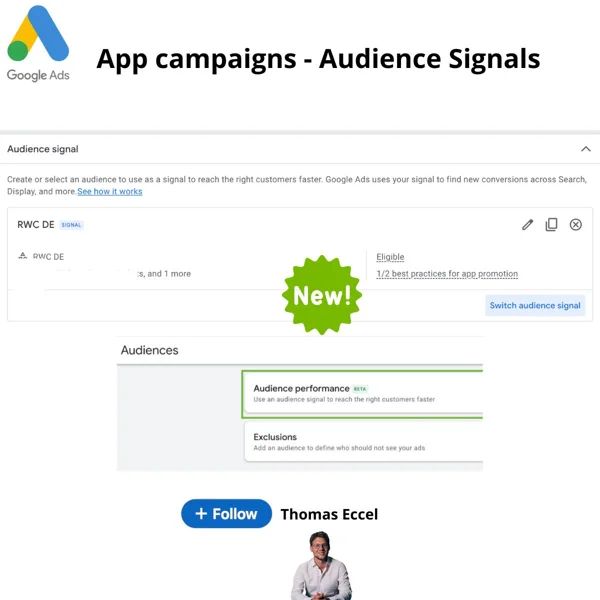 Audience Signals for App