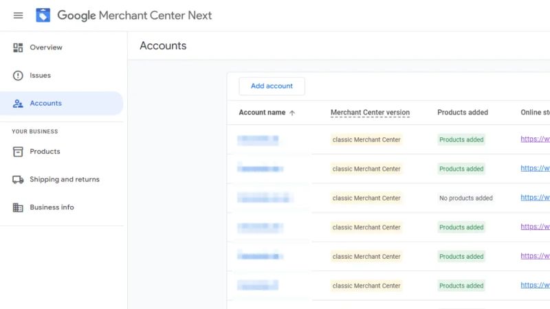 MCC Navigation change