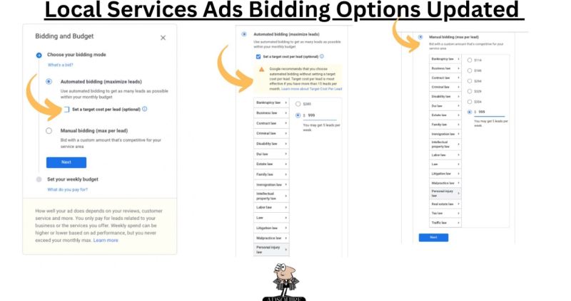 Update LSA Bidding Options