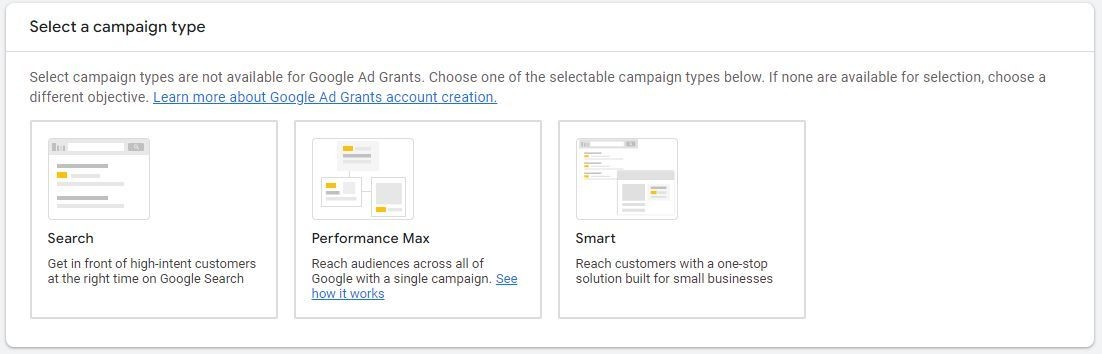 Pmax AdGrants