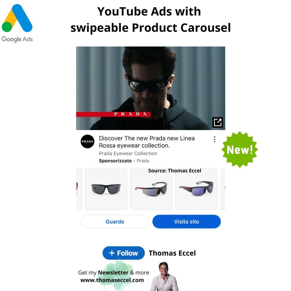 Product Carousel YouTube
