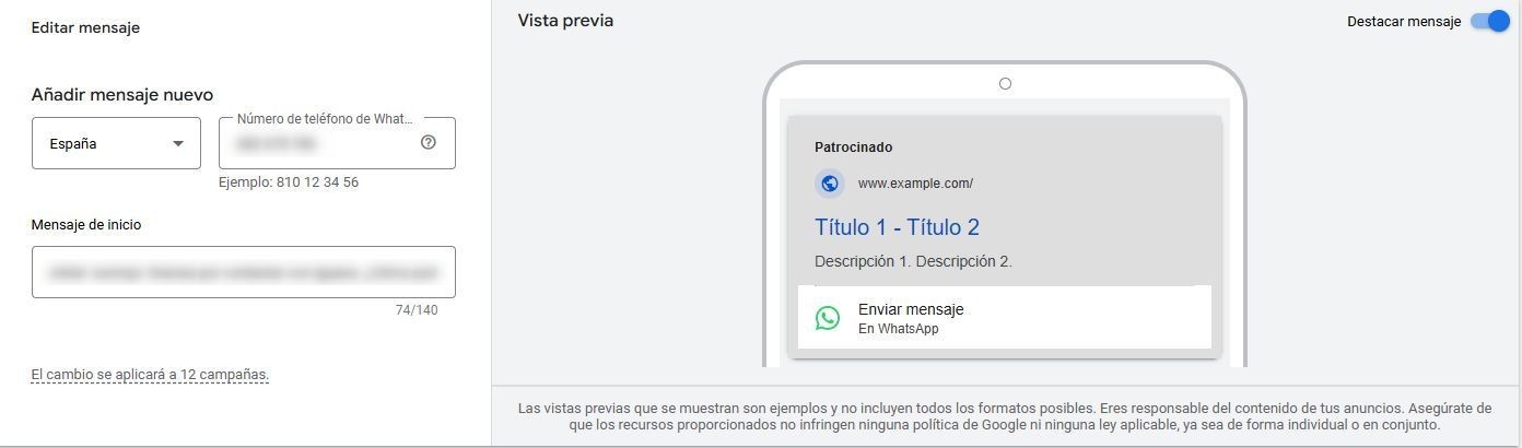 WhatsApp assets available in the USA & Spain?