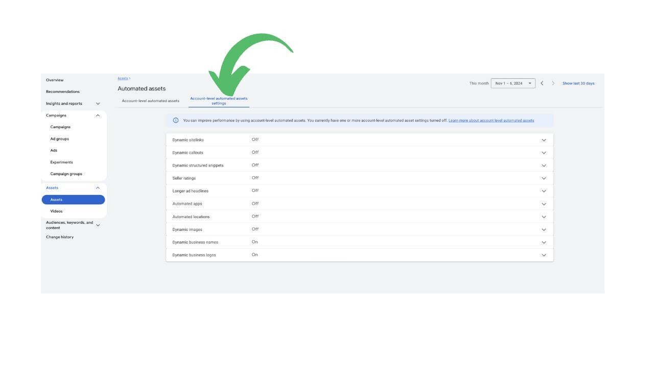 Positive Google Ads UI Change