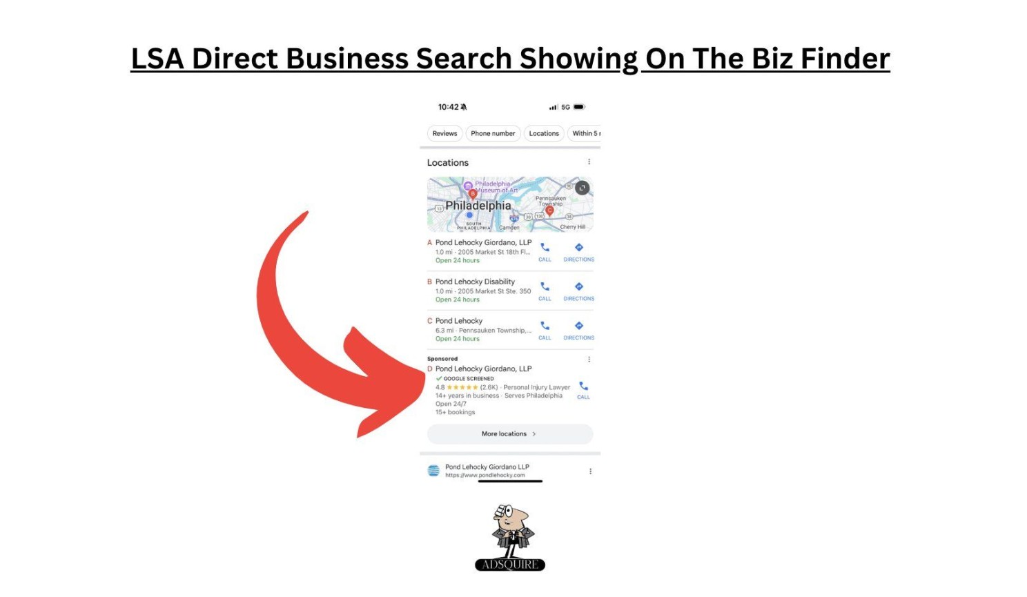 LSA in business search