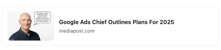 2025 Strategy by Google