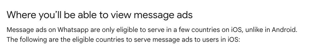 Message Ads