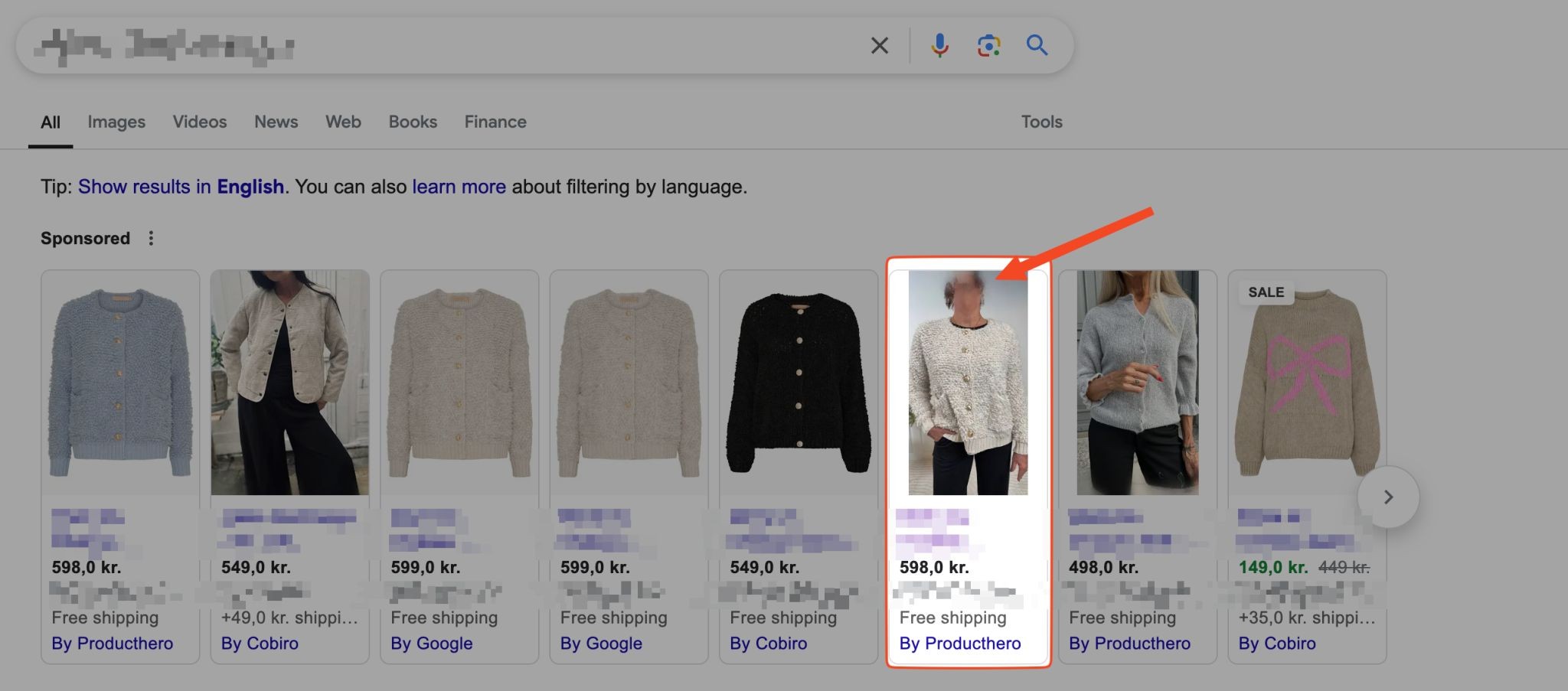Poor example of generative AI
