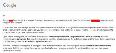 Google bug