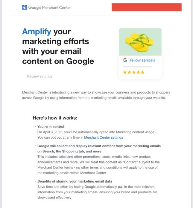 General Account Setting