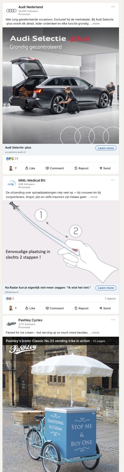 Three ads back-to-back? 😳