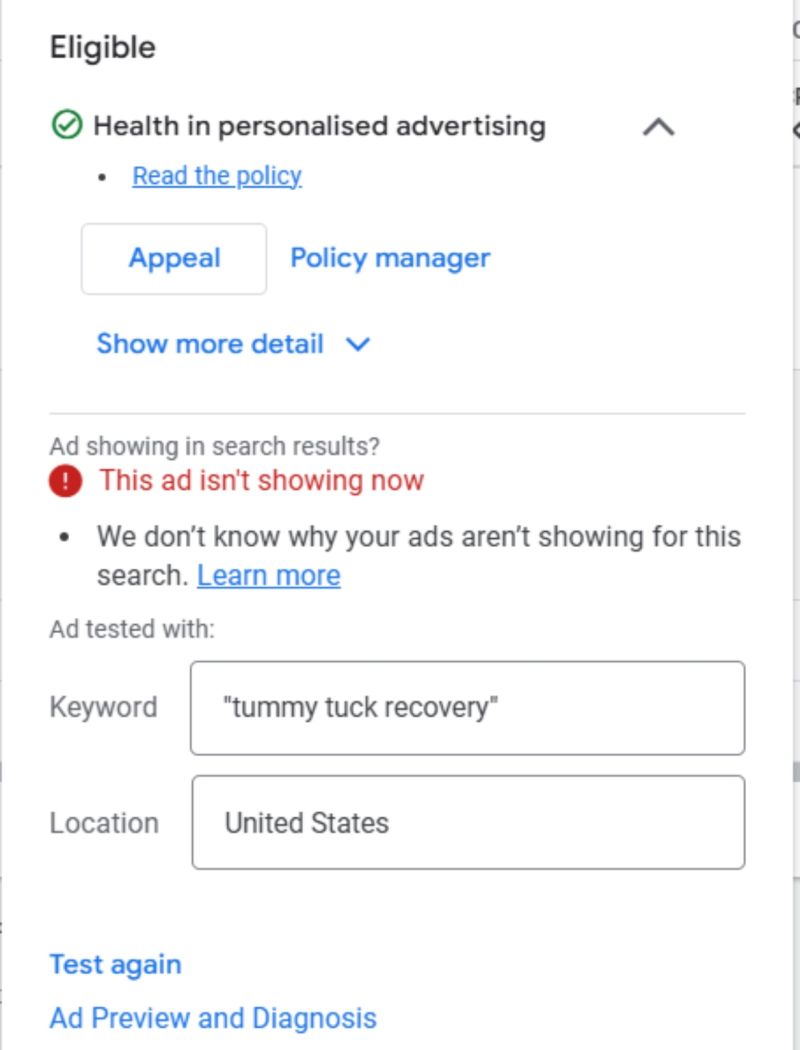 New Location and keyword location