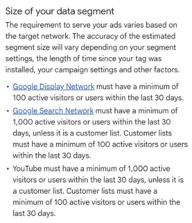 Size of your data segment