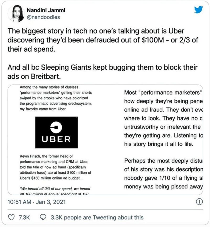 Uber Cut $100M in Ad Spend and nothing happened?