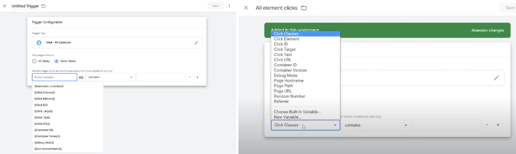 Design change GTM