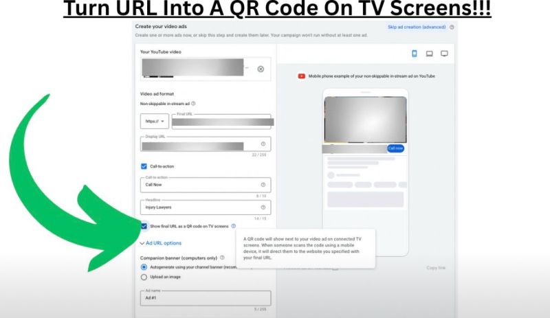 Turn URL Into A QE Code On TV Screens! - Adriaan Dekker