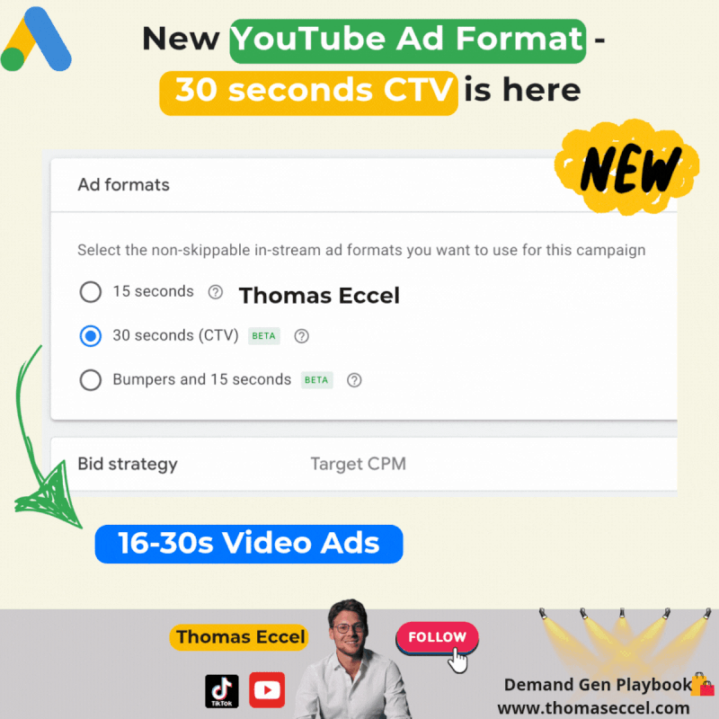 New Youtube Ad Format