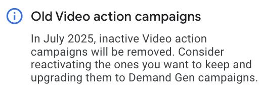 Video Action Campaigns