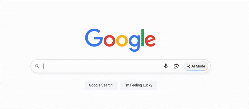 AI Mode button