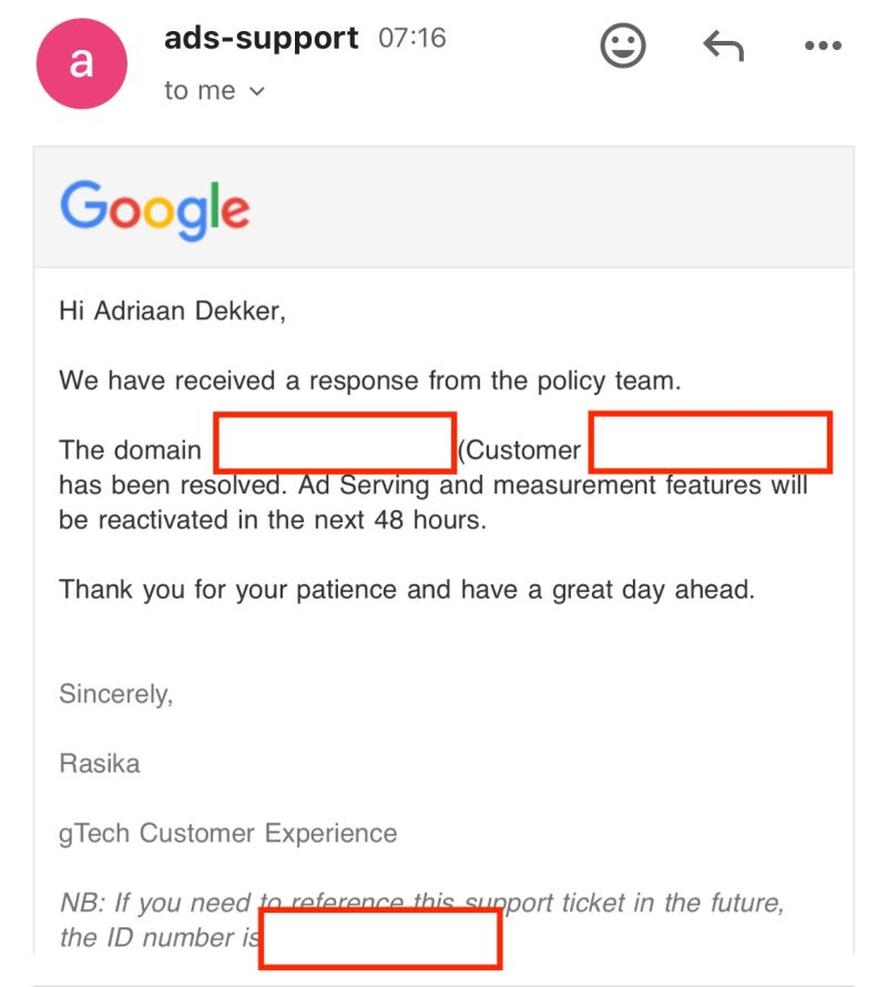 GOOGLE TURNED OFF CONVERSIONS — I TURNED THEM BACK ON. ✅