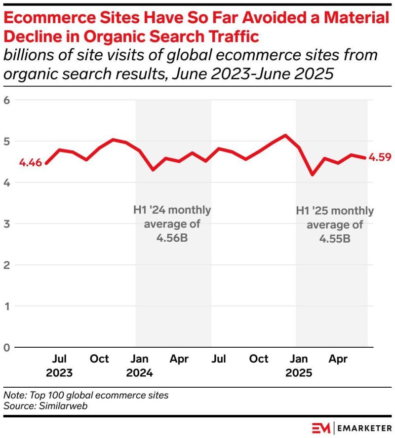 Ecommerce Defies Search Traffic Collapse But for How Long?