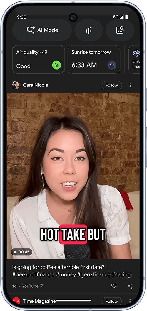 Google Discover is becoming more social
