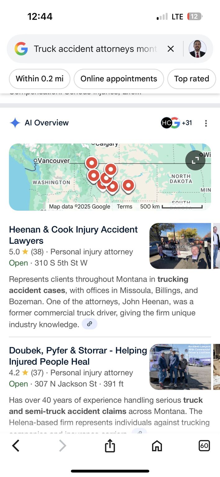 Local Map Pack in AI Overviews