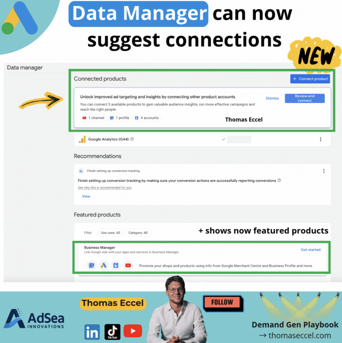 Google Ads update: Data Manager just got smarter