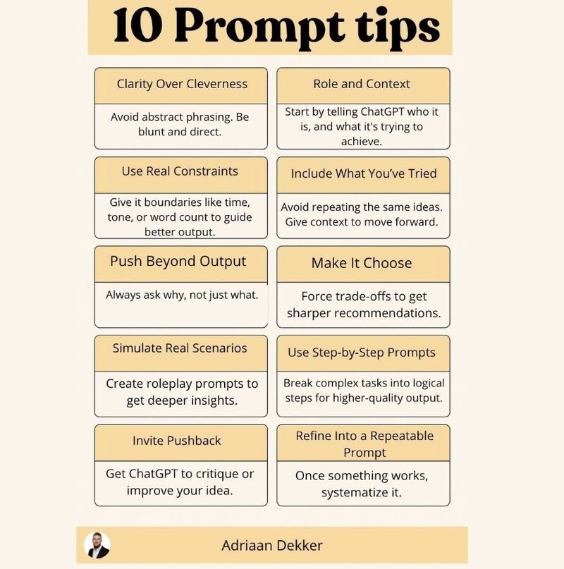 10 Prompt Engineering Tips