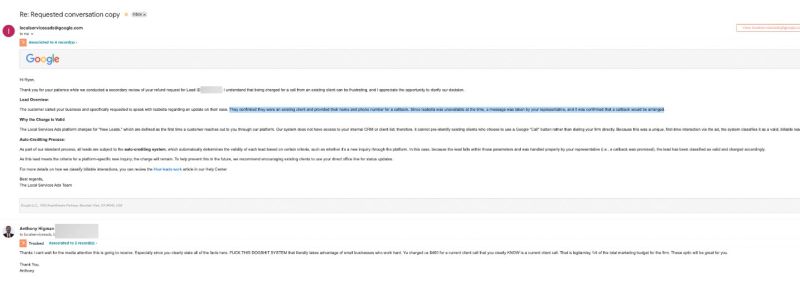 Existing Customer Cost 400 Dollars