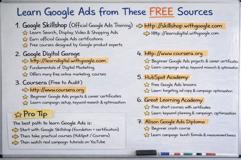 Want to Learn Google Ads for FREE? Start Here