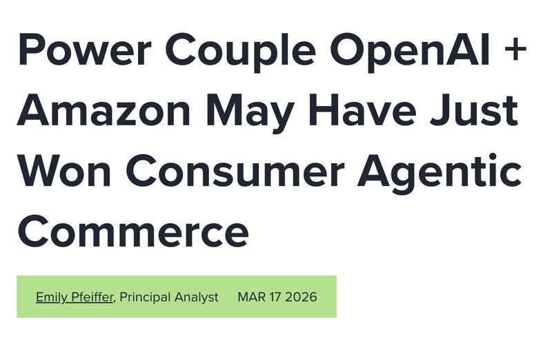 OpenAI x Amazon ?