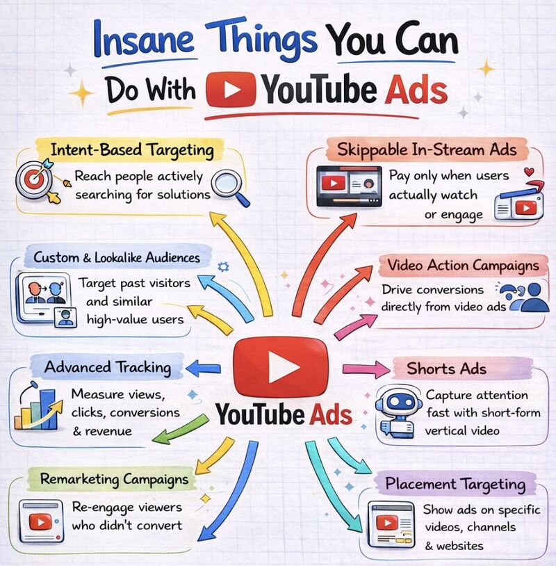 Insane Things You Can Do With YouTube Ads