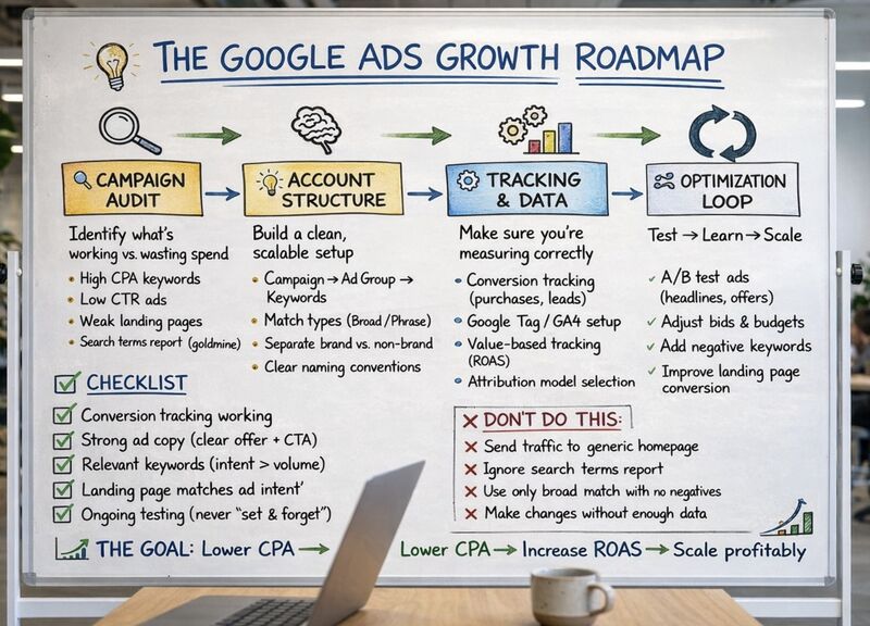 🚀 THE GOOGLE ADS GROWTH ROADMAP (2026 EDITION)