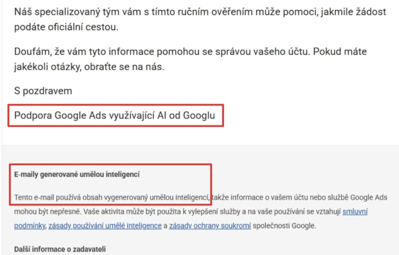 AI Generated Google Mail