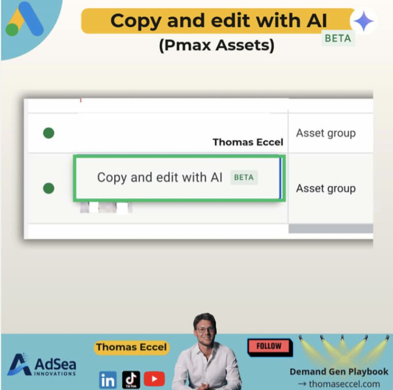 Copy and edit with AI