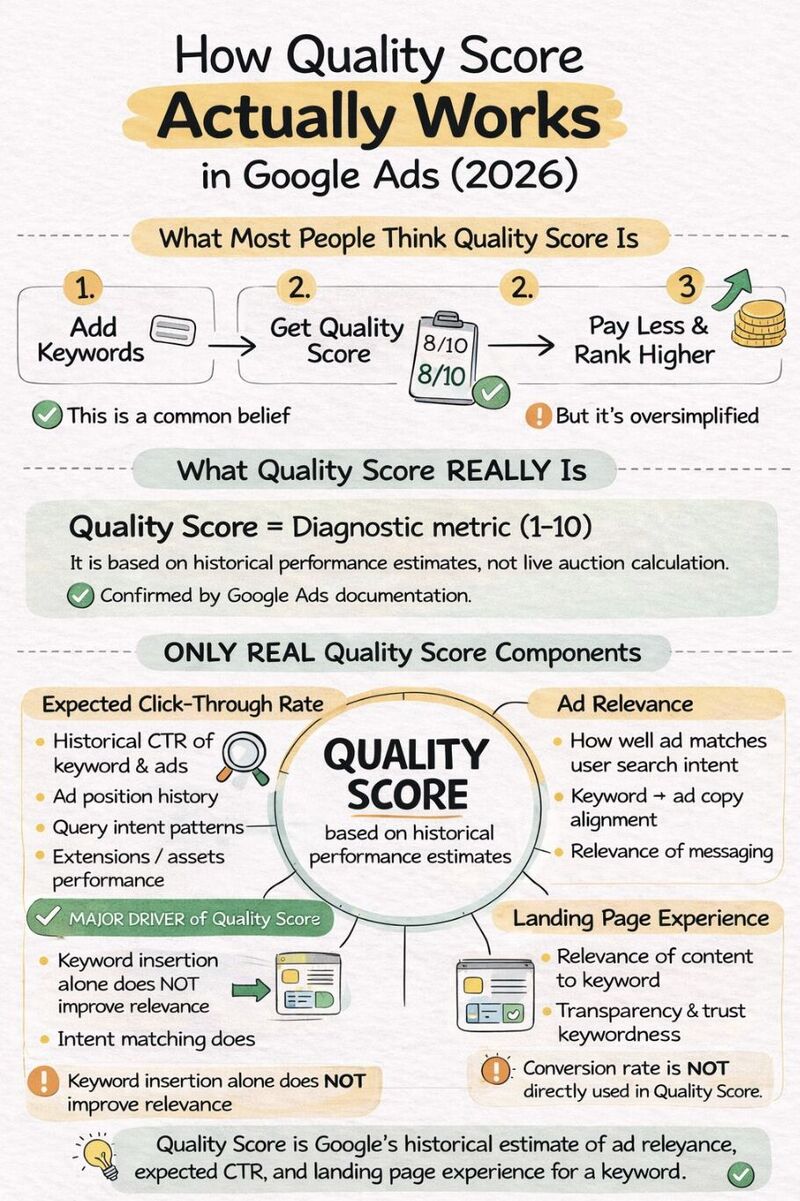 How Quality Score Actually Works